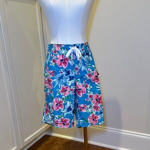 Sz 14 Tropical Floral Swim Shorts